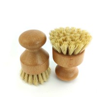 Full Circle Bubble Up Ceramic Soap Dispenser Bamboo Dish Brush Bamboo Dish Scrub Brushes Kitchen Wooden Cleaning Scrubbers