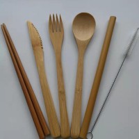 Biodegradable Bamboo Flatware Set Wholesale Bamboo Cutlery