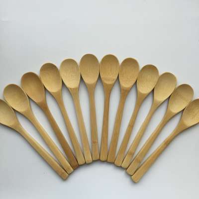 reusable and natural bamboo cutlery set  with bamboo cutlery pouch