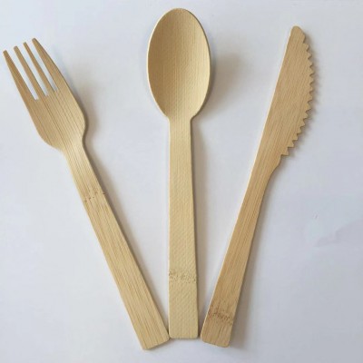 Biodegradable disposable Bamboo Cutlery